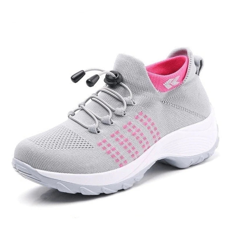 Ortho Stretch Cushion Shoes Women - Black / Purple