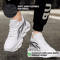 Men’s Comfort Cushion Trainers - Volcano