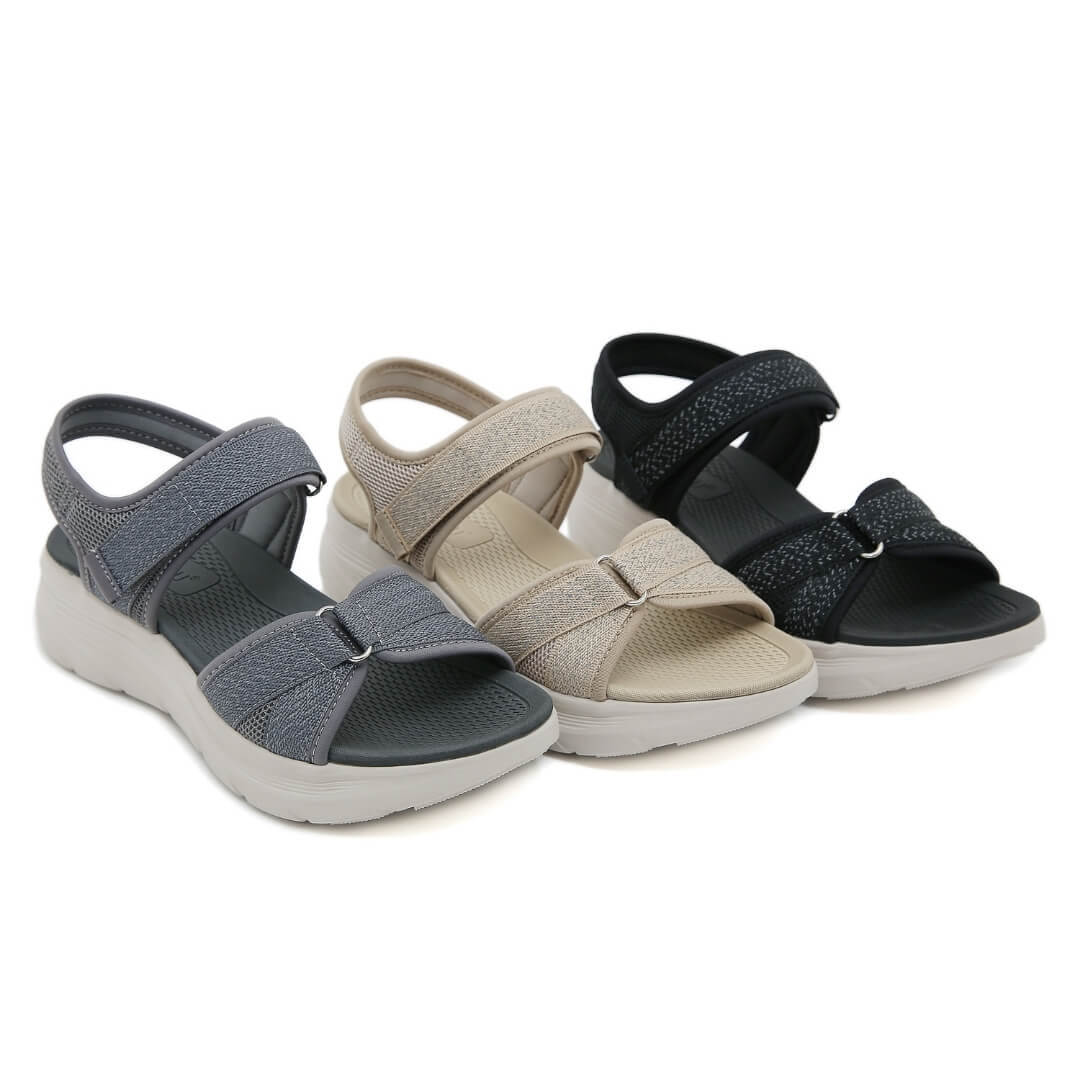 Clara Sandal –  Wide Toe Box & Arch Support