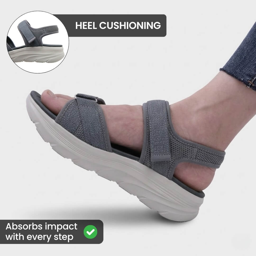 Clara Sandal –  Wide Toe Box & Arch Support