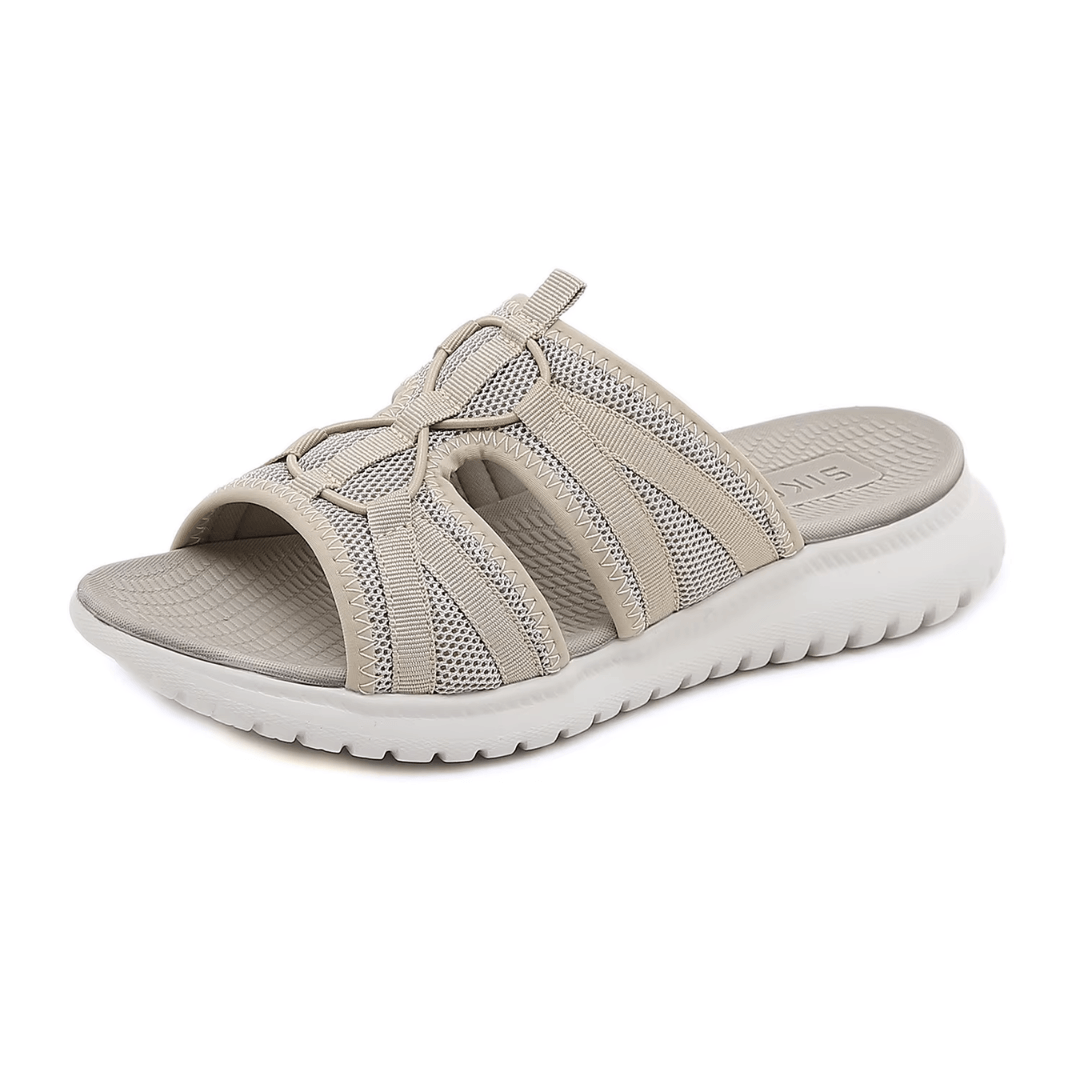 Aria Slide Sandal – Cushioned Support & Pressure Relief