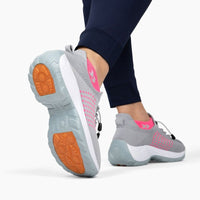 Ortho Stretch Cushion Shoes Women - Gray Pink